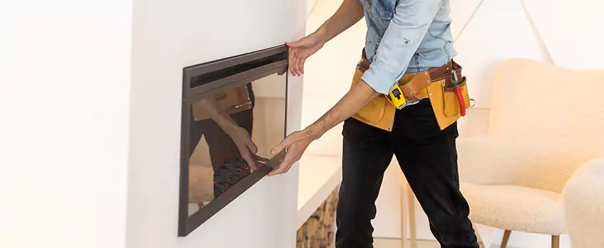 Metal Fireplace Installation in Port Orange, Florida