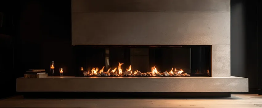 Gas Fireplace Ember Bed Design Services in Port Orange, Florida