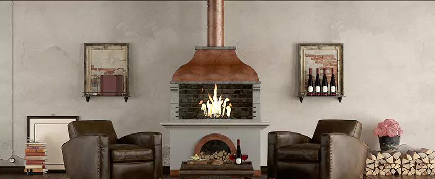Thelin Hearth Products Providence Pellet Insert Fireplace Installation in Port Orange, FL