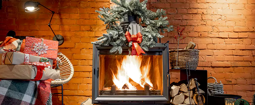 Travis Industries Linear Gas Fireplace Installation in Port Orange, Florida