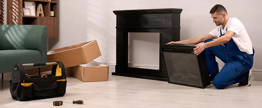 Old Rusted Metal Fireplace Repair And Replacement in Port Orange, FL